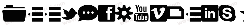 FontefSymbols Regular字体转换